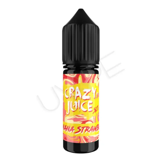 Фото - Ароматизатор Crazy Juice Banana Straw 15 мл (зі смаком банану та полуниці)