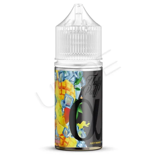 Фото - Ароматизатор Fluffy Puff Alpha: Juicy Mango Ice 30 мл (со вкусом манго с холодком)