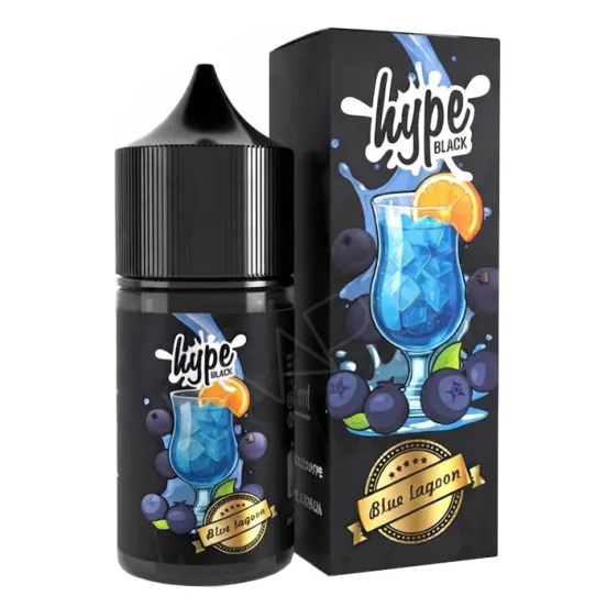 Фото - Ароматизатор Hype Black: Blue Lagoon 30 мл (со вкусом коктейля голубая лагуна)