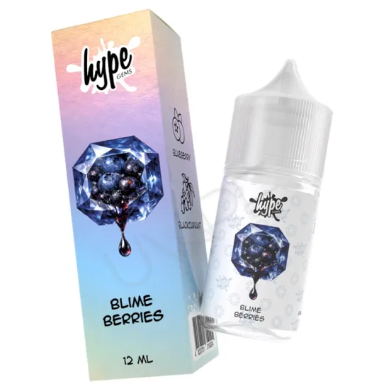 Фото - Ароматизатор Hype Gems Blime Berries 30 мл (зі смаком чорниці та смородини)