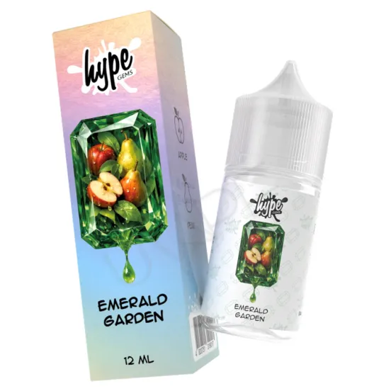 Фото - Ароматизатор Hype Gems Emerald Garden 30 мл (зі смаком груші та яблука)
