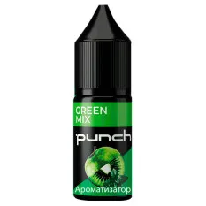 Фото - Ароматизатор Punch: Green Mix 15 мл (зі смаком зеленого яблука, ківі та м'яти)