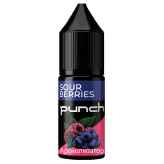 Фото - Ароматизатор Punch: Sour Berries 15 мл (со вкусом малины и черники)