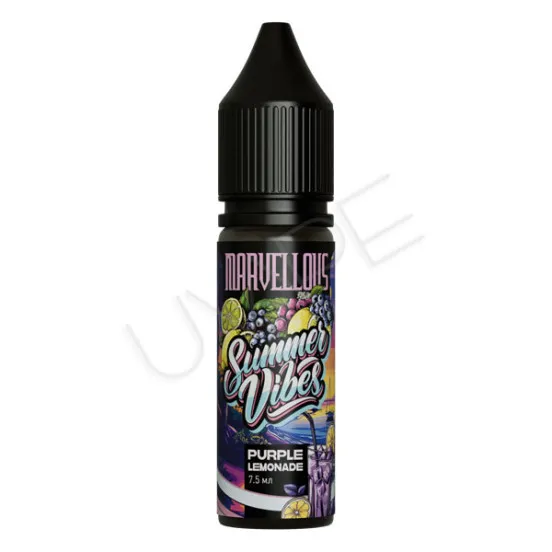 Фото - Ароматизатор Marvellous Summer Vibes Purple Lemonade 15 мл (со вкусом лимонада с голубикой)