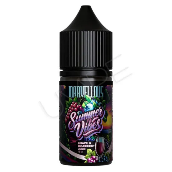 Фото - Ароматизатор Marvellous Summer Vibes Grape Blueberry Juice 30 мл (со вкусом винограда и черничного сока)