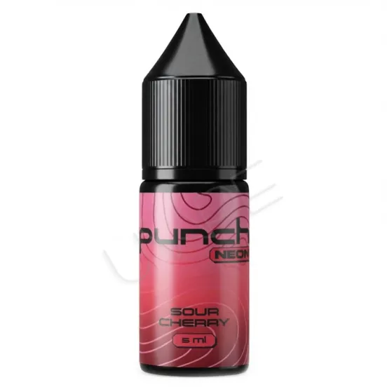 Фото - Ароматизатор Punch Neon: Sour Cherry 10 мл (со вкусом кислой вишни)