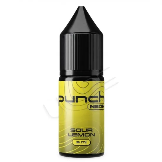 Фото - Ароматизатор Punch Neon: Sour Lemon 10 мл (со вкусом кислого лимона)
