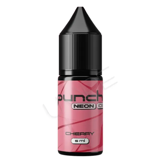 Фото - Ароматизатор Punch Neon Ice: Cherry 10 мл (со вкусом вишни с холодком)