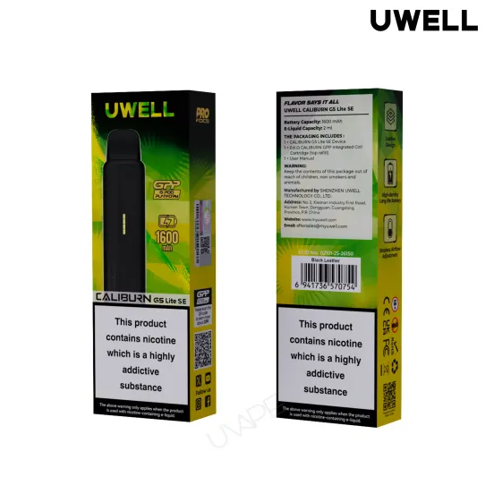 Фото - POD-система Uwell Caliburn G5 Lite SE 1600 мАч Gray Leather
