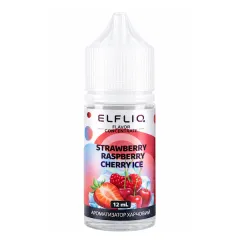 Ароматизатор Elf Liq: Strawberry Raspberry Cherry Ice 30 мл (зі смаком полуниці, малини та вишні з льодом)