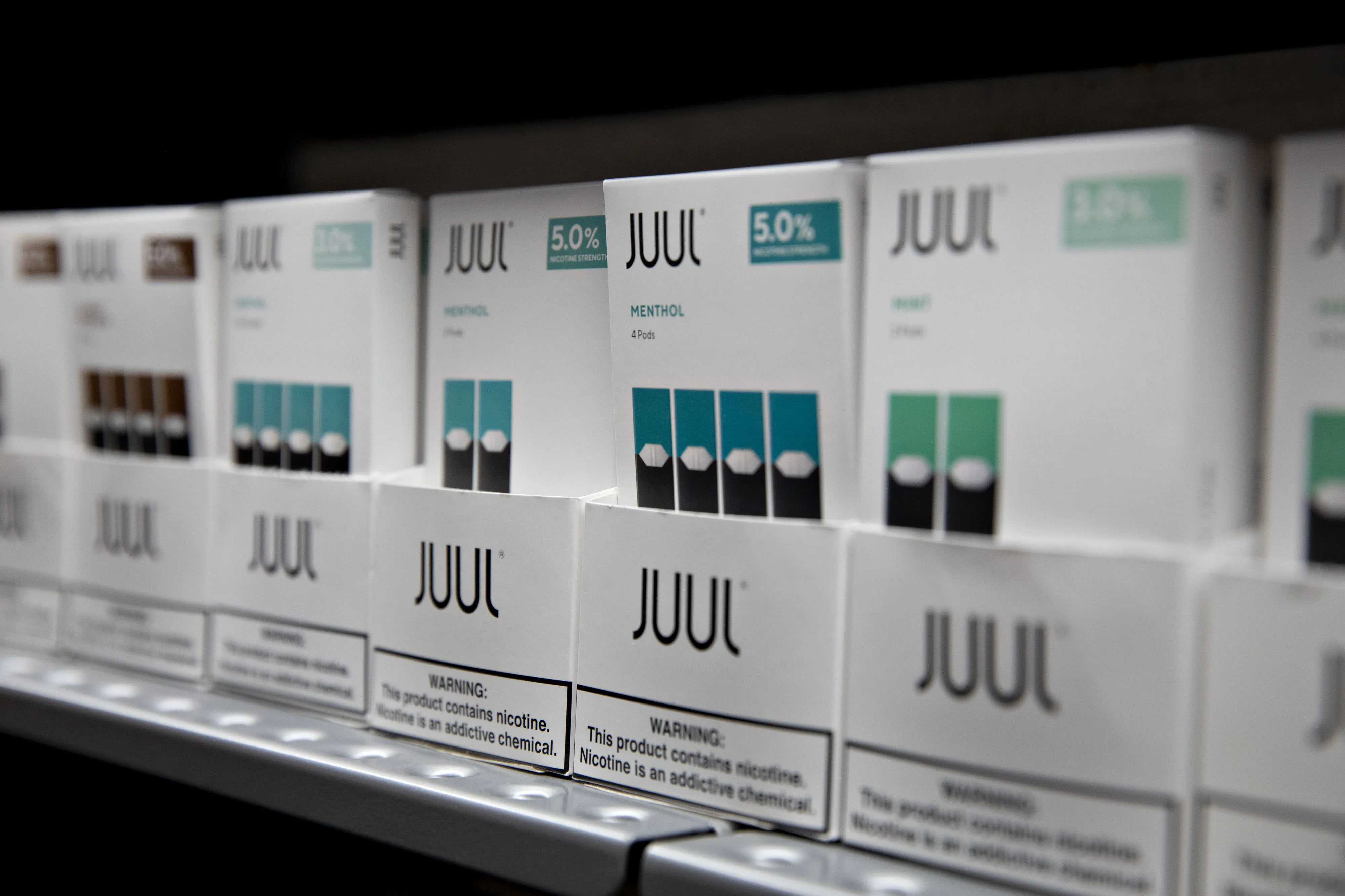 Рідини у картриджах JUUL
