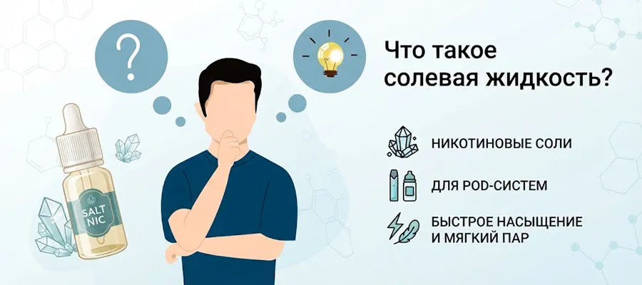 Что такое солевая жидкость