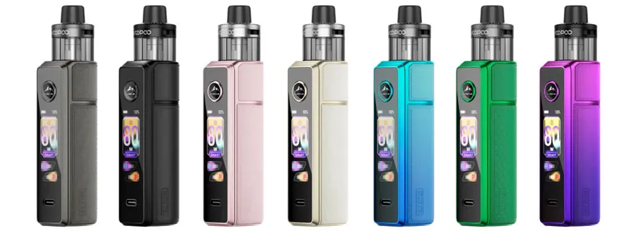 VooPoo Drag X3 варианты цвета