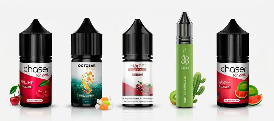 5 смаків рідини для Vaporesso XROS
