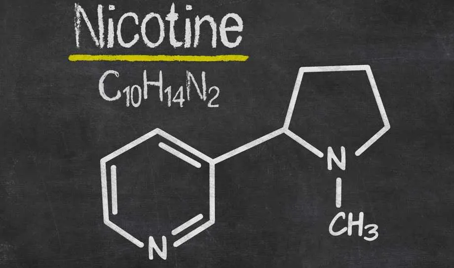 Формула нікотину (nicotine)