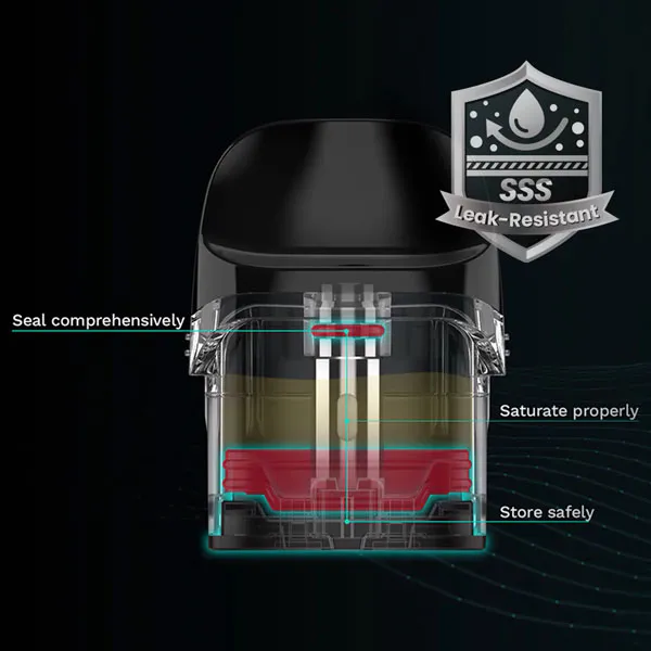 Картридж Vaporesso Luxe Q защита от протечек