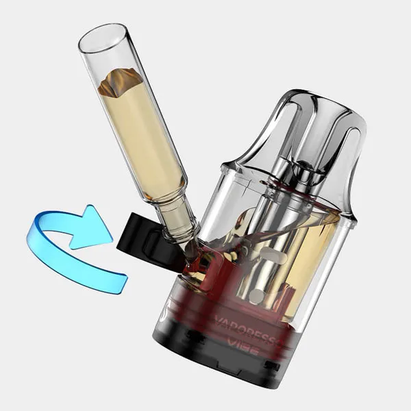 Как заправить Картридж Vaporesso Vibe