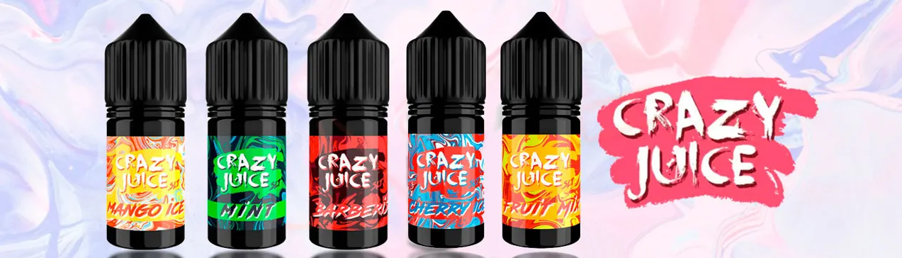 Жидкость Crazy Juice Salt 30 мл баннер