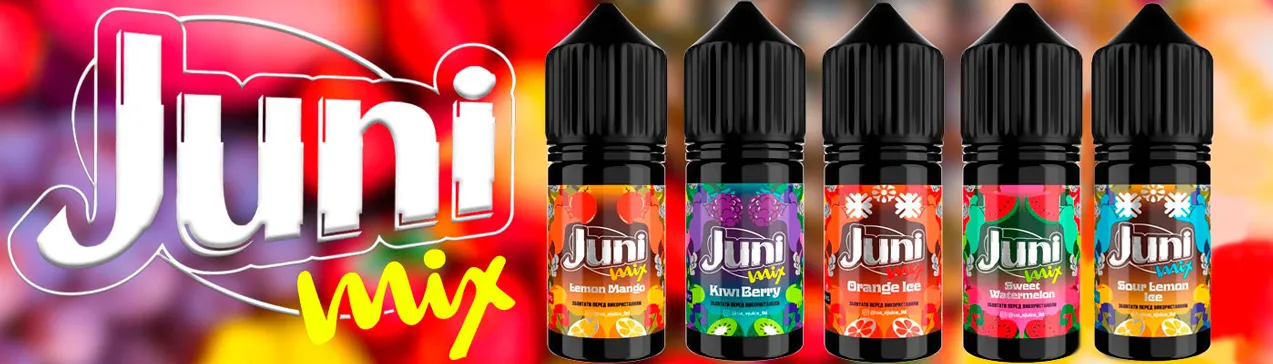 Жидкость Juni Mix 30 мл баннер