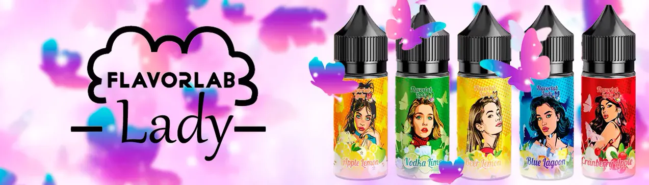 Жидкость Flavorlab Lady баннер