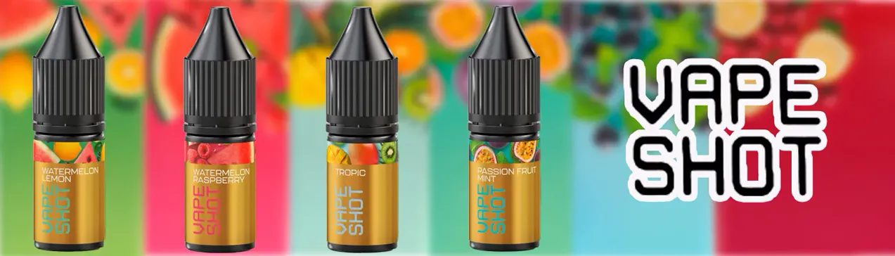 Рідина Vape Shot 15 мл банер