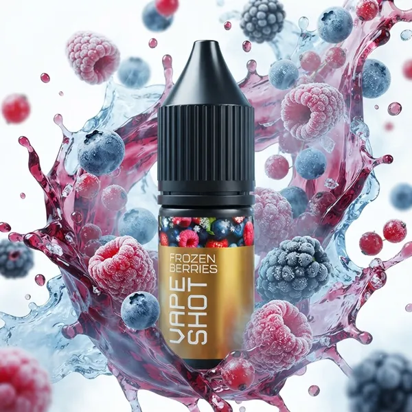 Рідина Vape Shot 15 мл ягоди з холодком
