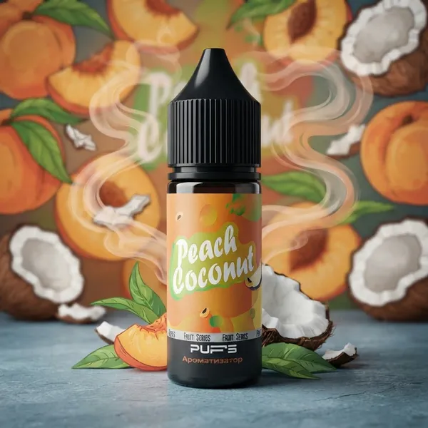 Жижа PUFS 15 мл peach coconut