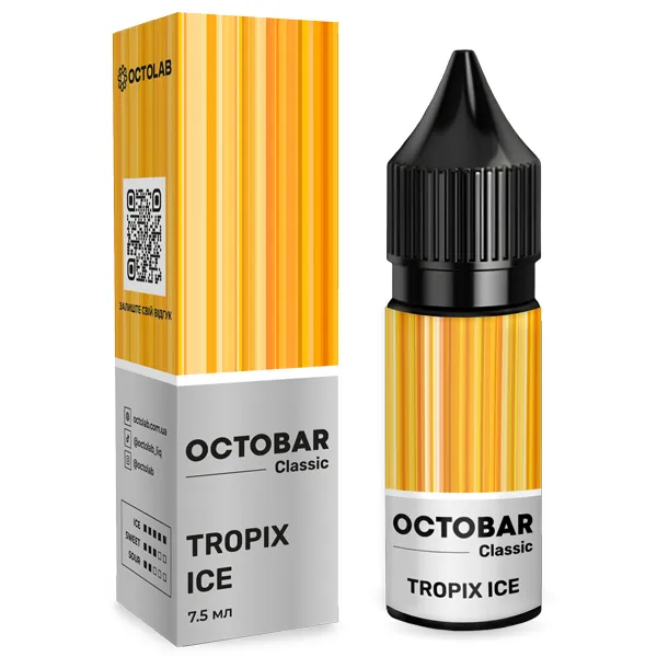 Жидкость Octobar Classic 15 мл Tropix Ice