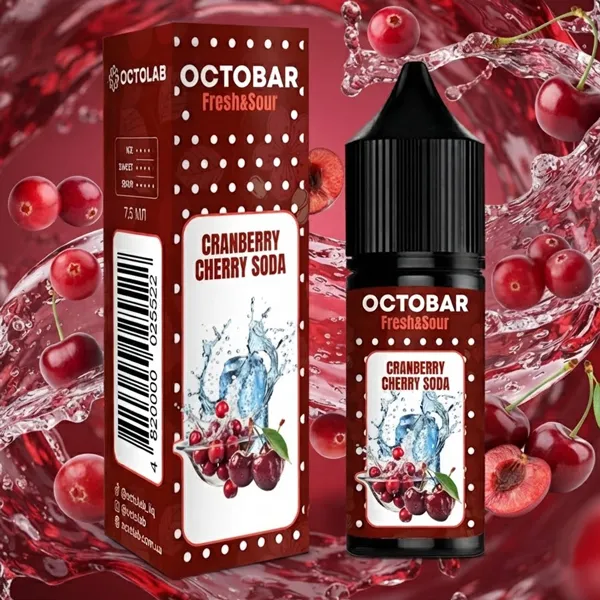 Жидкость Octobar Fresh Sour 15 мл Cranberry Cherry Soda