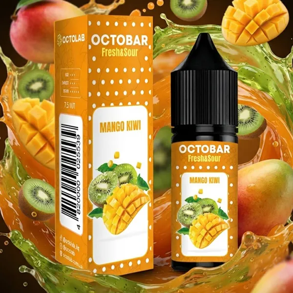 Жидкость Octobar Fresh Sour 15 мл Mango Kiwi
