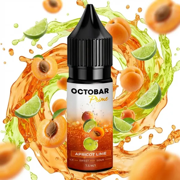 Жидкость Octobar Prime 15 мл apricot lime
