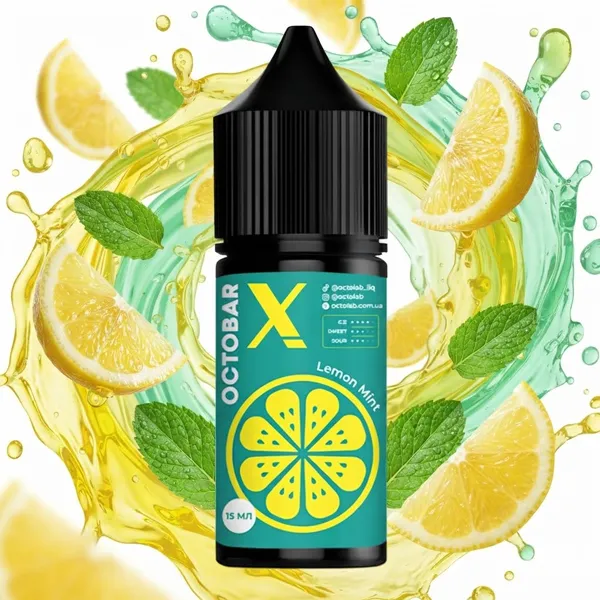 Жидкость Octobar X 30 мл lemon mint
