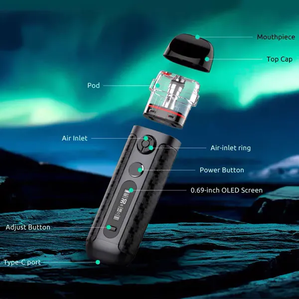 Pod-система Smok Novo 5 функциональность