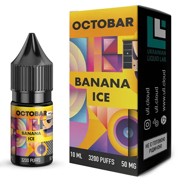Жидкость Octobar 10 мл Banana Ice