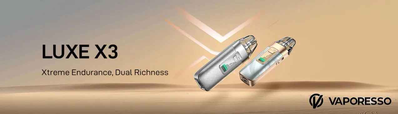 Vaporesso LUXE X3 банер