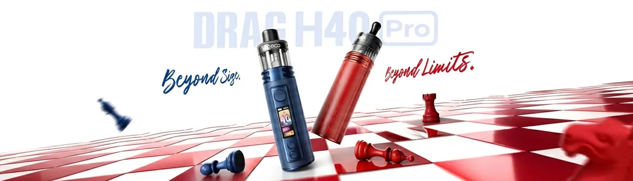 VooPoo Drag H40 Pro баннер