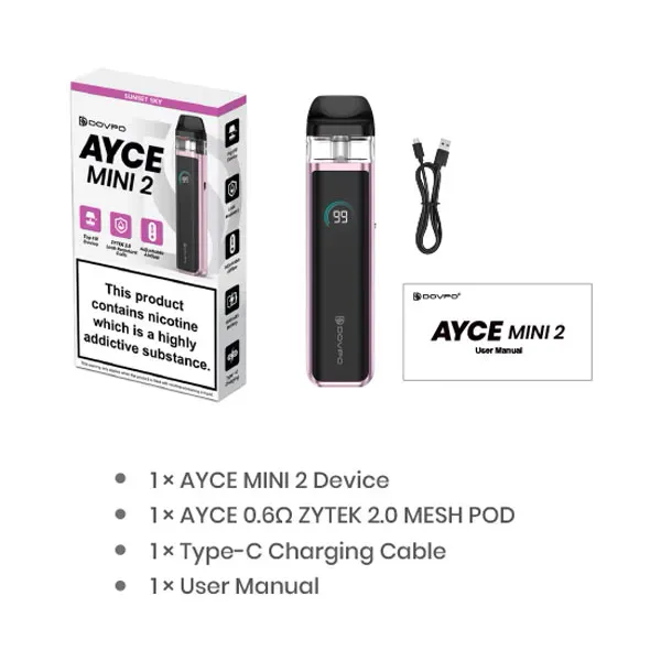 POD Dovpo Ayce Mini 2 комплектация
