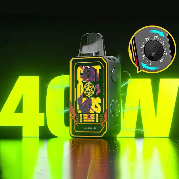 Pod-mod Lost Vape Centaurus E40 мощность