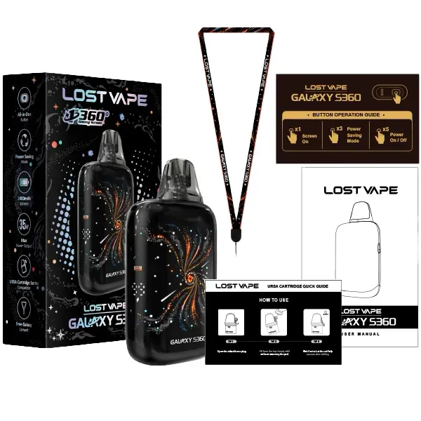Под система Lost Vape Galaxy s360 комплектація