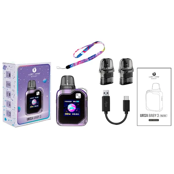 Pod-система Lost Vape Ursa Baby 3 комплектация