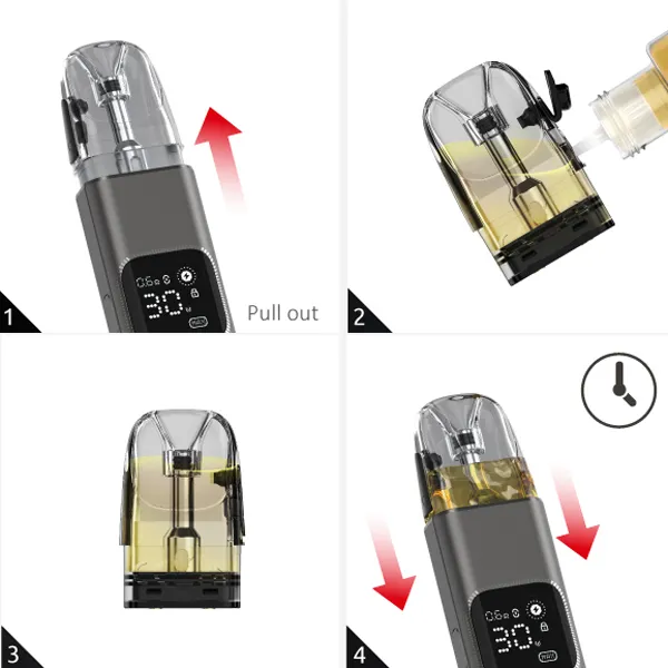 SMOK Arco Digi як заправити картридж