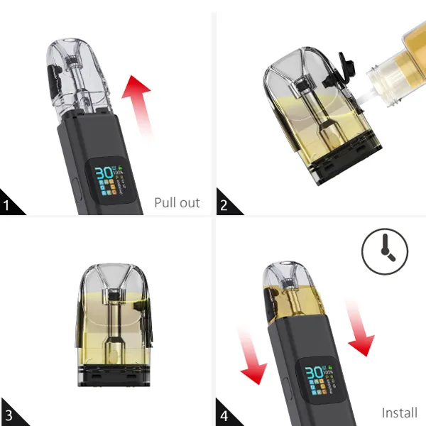 POD-система SMOK Arco Digi Pro как заправить картридж