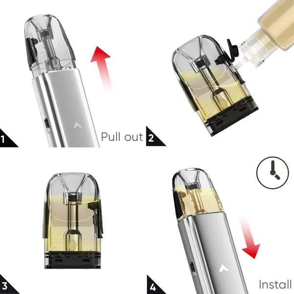 Pod-система Smok Arco E1 заправка картриджа