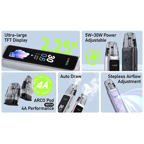 Pod-система SMOK Arco Max характеристики