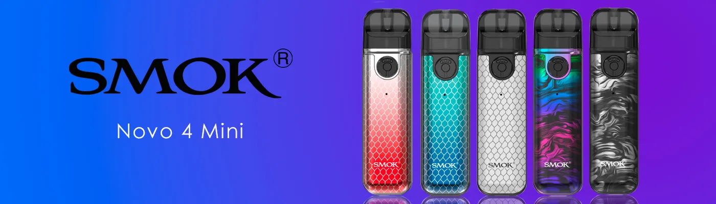 POD-система Smok Novo 4 Mini банер