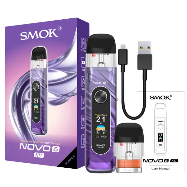 Pod-система Smok Novo 6 комплектація