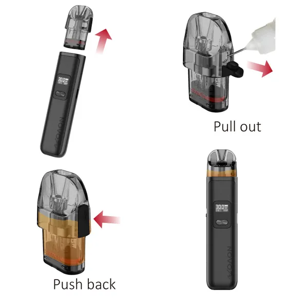 POD-система Smok Novo Pro як заправити картридж