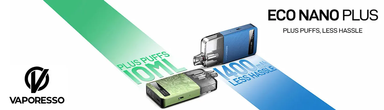 Vaporesso Eco Nano Plus банер
