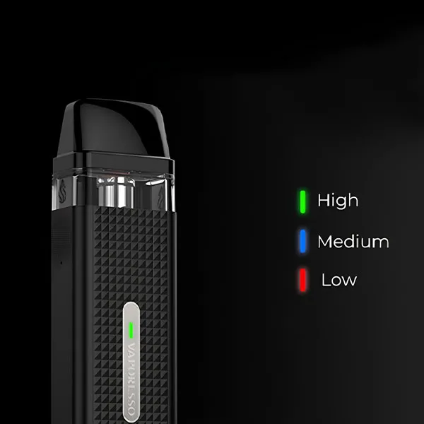 Под-система Vaporesso Xros Mini індикація