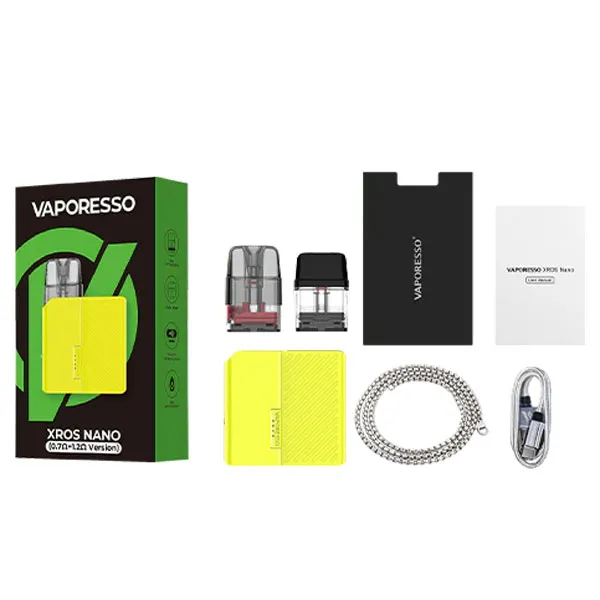 POD-система Vaporesso Xros Nano комплектация